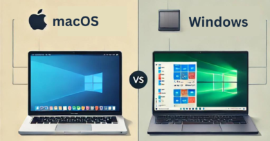 Operating System macOS vs Windows OS