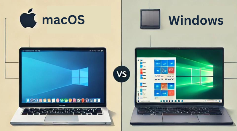 Operating System macOS vs Windows OS